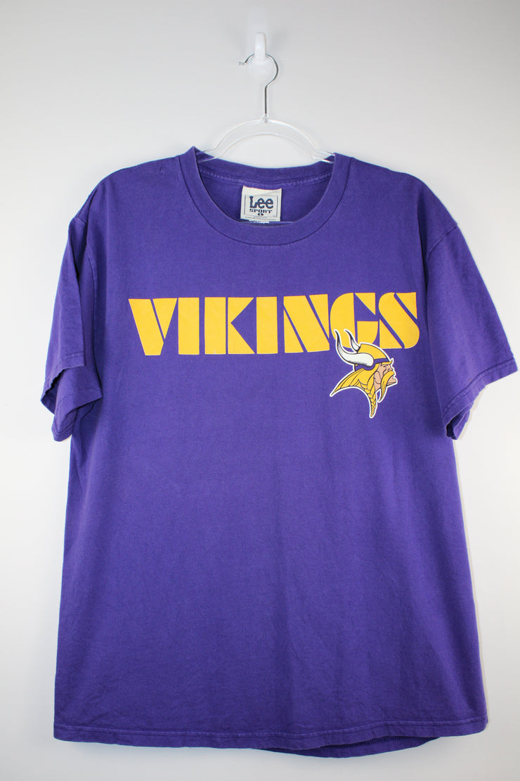 Lee Sport Vikings Randel 93 Purple T-Shirt (L)