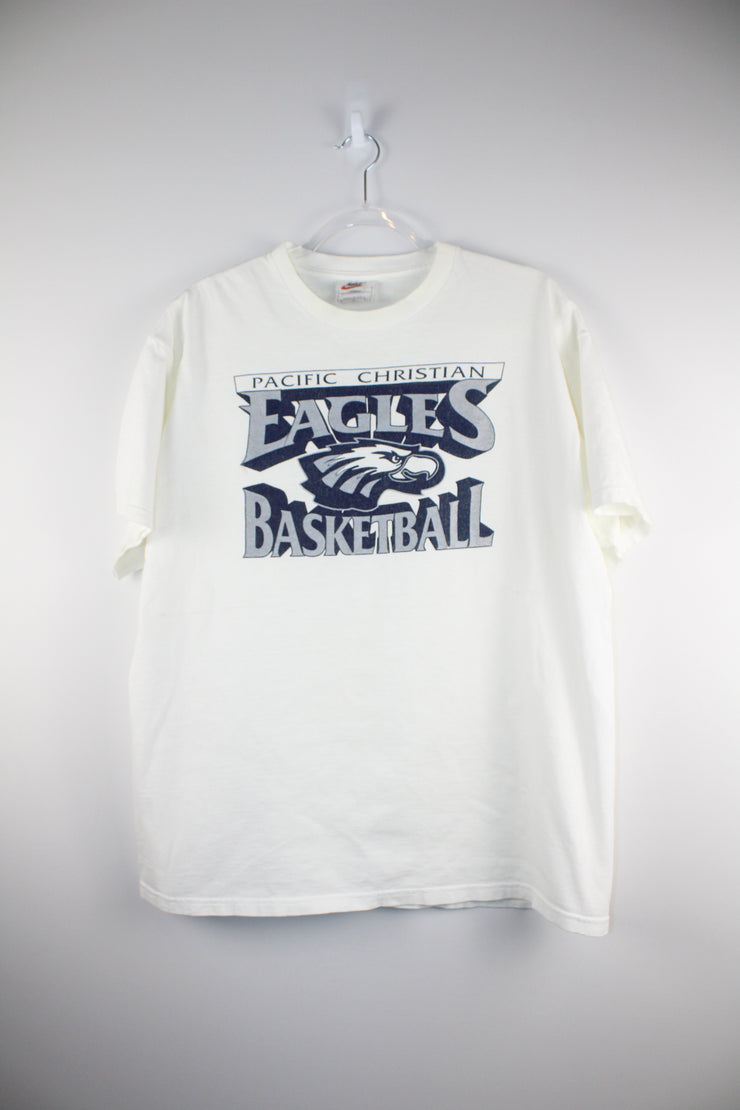 Eagles Basketball Nike White T-Shirt (XL)