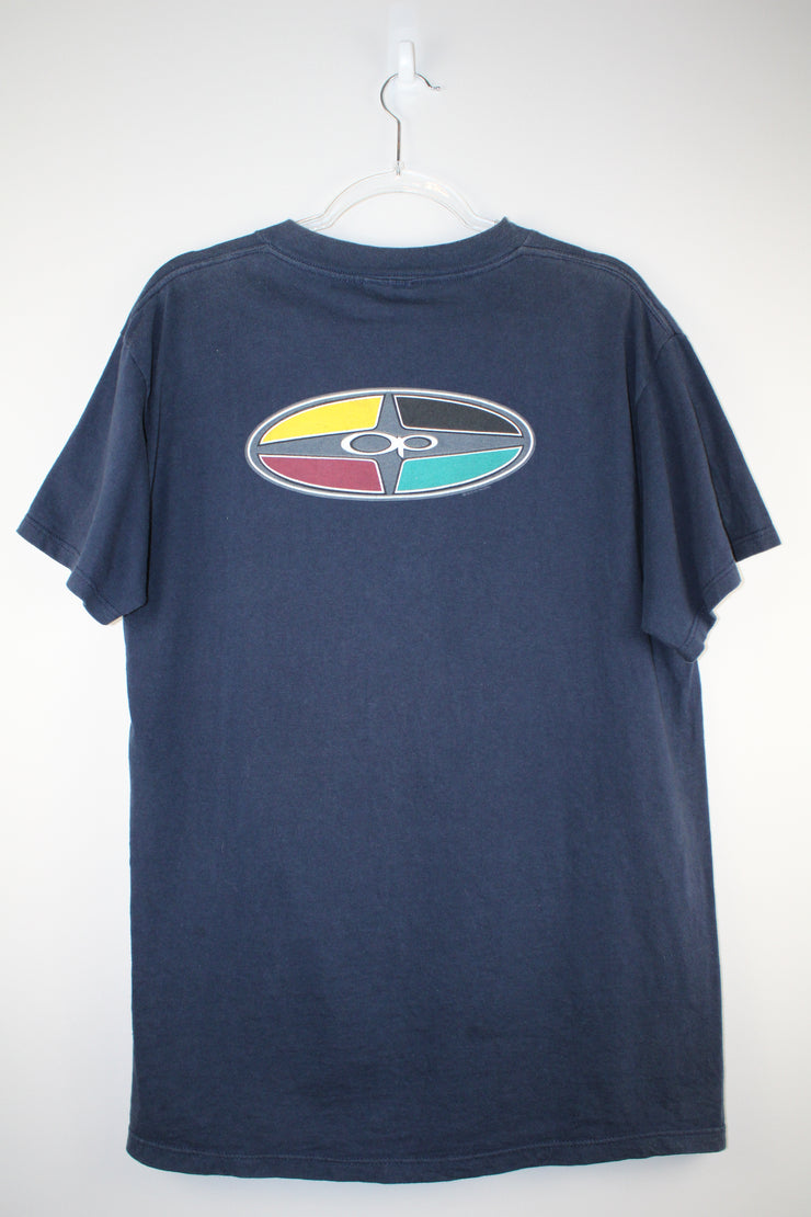Ocean Pacific Surf Navy Blue T-Shirt (M)