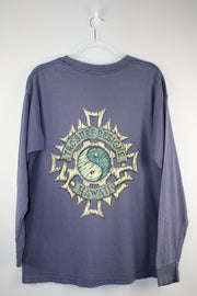T&C Designs Hawaii Long Sleeve Surf Blue T-Shirt (M)