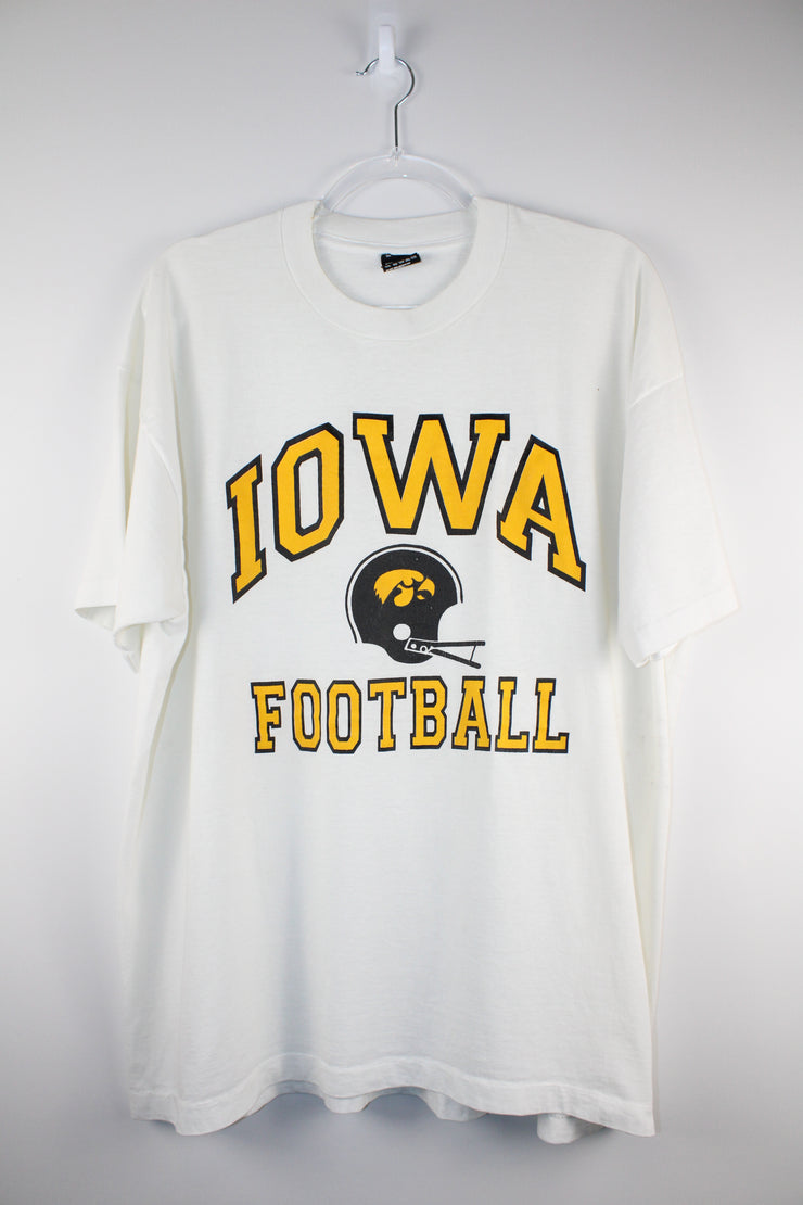 Iowa Football White T-Shirt (3XL)