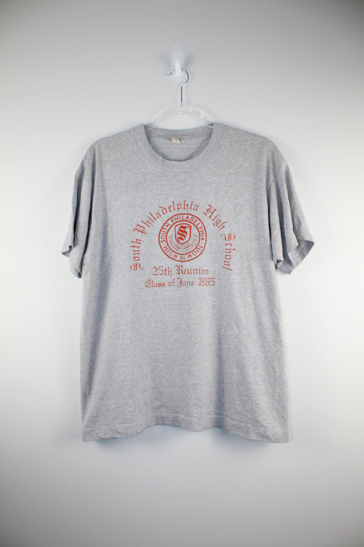 South Philadelphia Vintage High School Class of 1965 Grey T-Shirt (L)