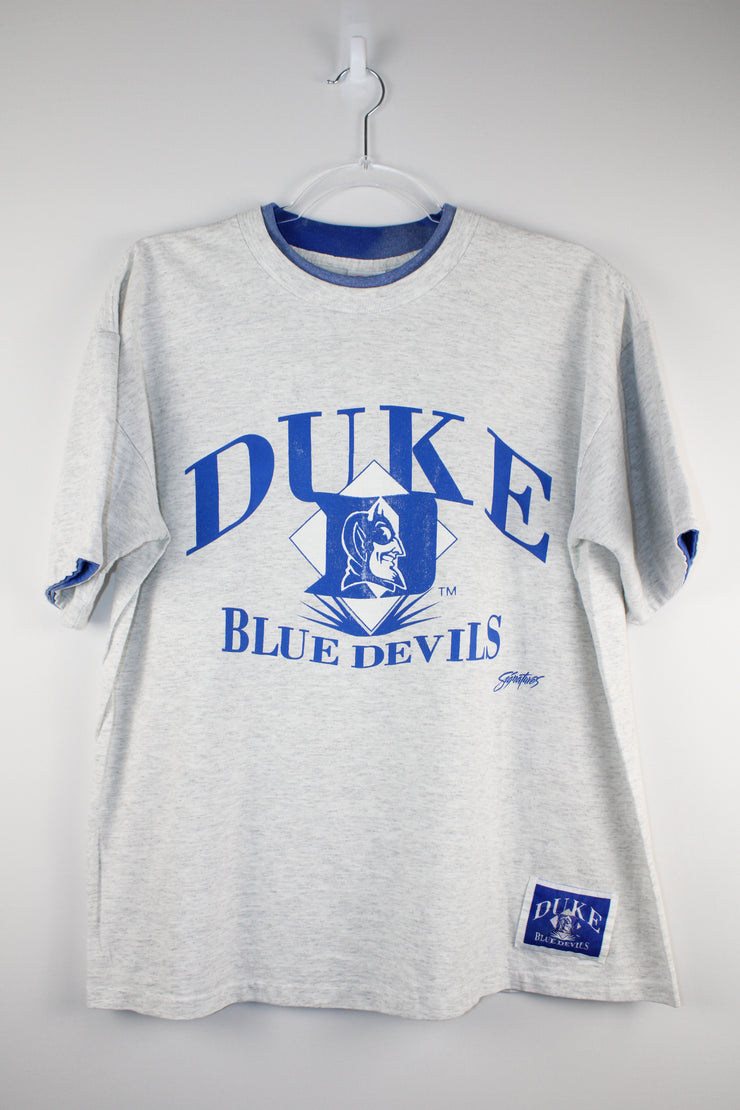 Duke University Blue Devils Basketball Grey T-Shirt (L)