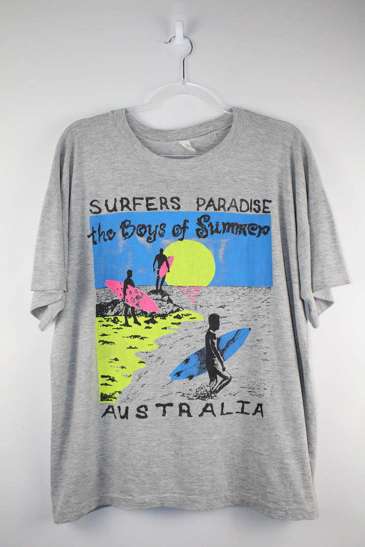 The Boys of Summer Surfers Paradise Surf Grey T-Shirt (L)