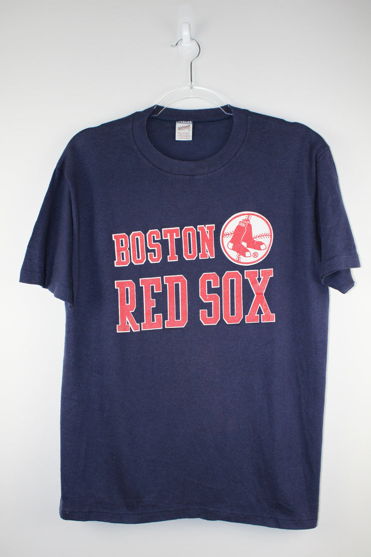 Boston Red Sox Navy Blue T-Shirt (L)