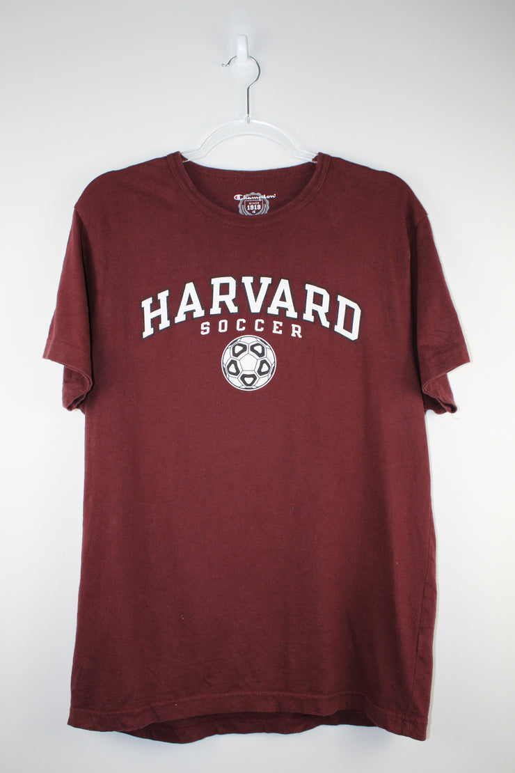 USA Harvard University Soccer Maroon T-Shirt (M)